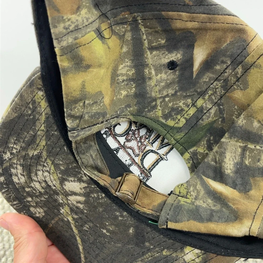 Mad Dog Gear Hat Cap Mossy Oak Camo‎ Strap Back Hunting Y2K Adjustable Adult